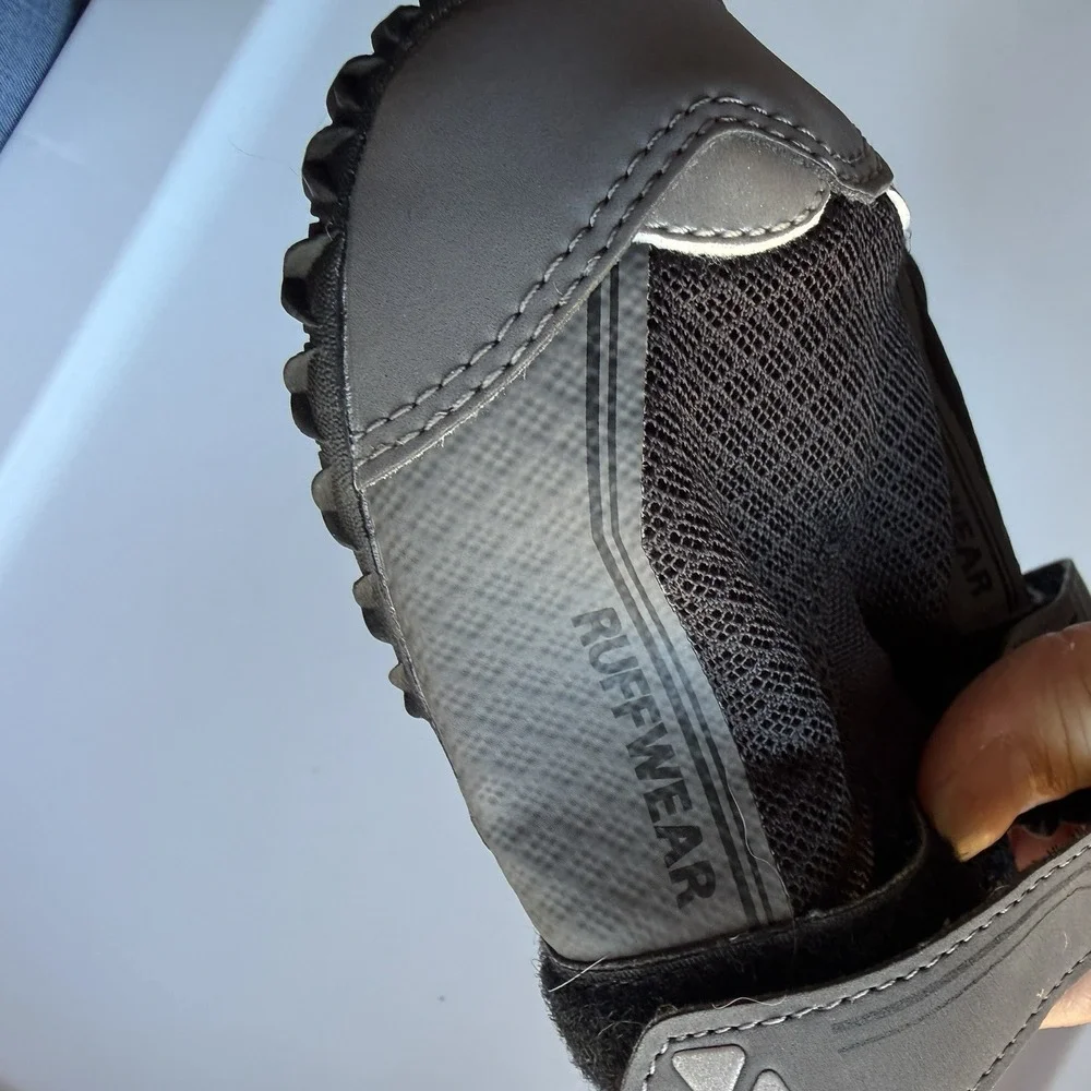 Ruffwear Grip Trex All-terrain Pet Dog Boots 1 Pair Dark Gray Black Mesh 5